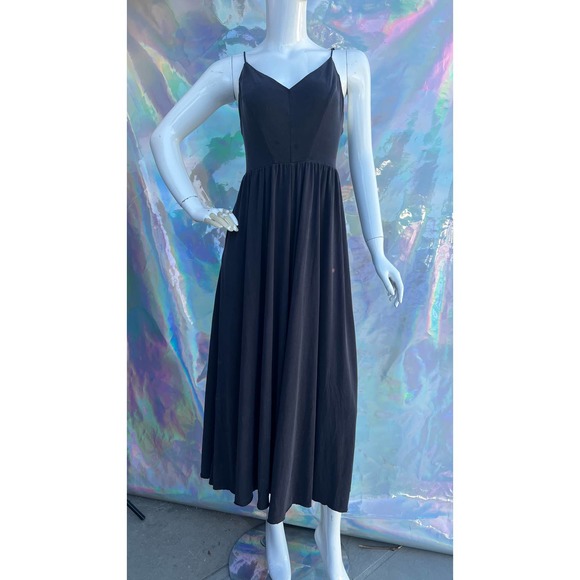Open Back Thin Strap Wide Leg Jumpsuit - Picture 1 of 12
